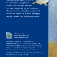 Zeehond zonder naam achterflap Zeehond zonder naam achterflap